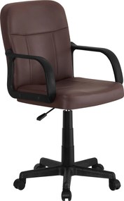 Irodai fotel, barna, AYLA NEW