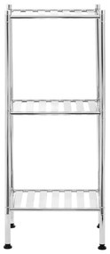 Ezüstszínű fürdőszobai polcos állvány 34x80 cm – Premier Housewares