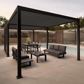 OCEAN antracit pergola 3x4 m