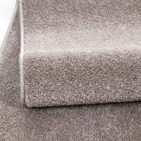 Világosbarna kerek szőnyeg ø 160 cm Ata – Ayyildiz Carpets