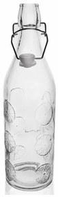 Orion Üvegpalack Clip zárral Orange 1,1 l