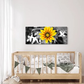 Sárga virágok képe (120x50 cm)