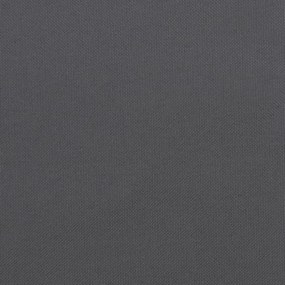 antracitszürke oxford szövet napozóágy párna 200 x 70 x 3 cm