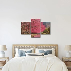 Virágzó fák képe (90x60 cm)