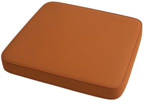 VIREON kültéri székpárna 44x45 cm, barna-narancs