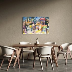 Kép - esős este (90x60 cm)