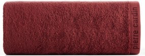 Pierre Cardin törölköző 50x90 Evi téglavörös prémium pamut 430gr