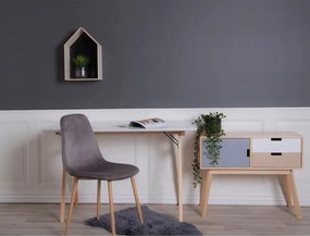 Lambskin báránybőr szőnyeg - 50x85 cm, Szürke