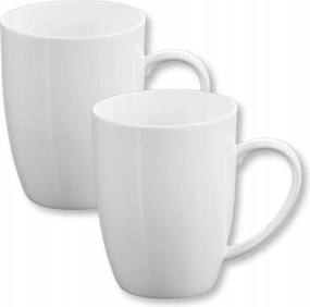 Wilmax nagy bögre 460 ml kávéhoz és teához fehér porcelán 2 db