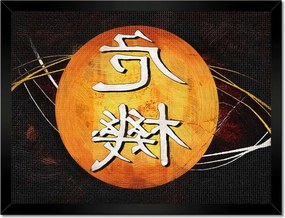 Poszterek keretben 40x30 Japán kör