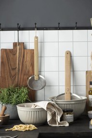 Tejszín színű kerámia tálak MYNTE BUTTER CREAM, 3 darabos készlet