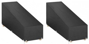 2 db polietilén napozóágy huzat 12 fűzőlyukkal 205x75x40/70 cm