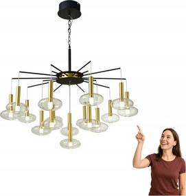 Hasselt függőlámpa PND-42773-16 Italux