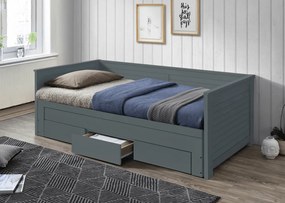 Kinyitható ágy, szürke, GORETA