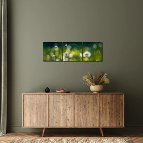 Kép - Fű (órával) (90x30 cm)