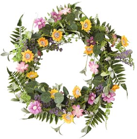 Tavaszi ajtódísz SPRING FLORAL Ø45 cm