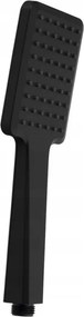 Zuhanyfej zuhanyhoz, 1 funkció, 258mm, ABS/fekete matt