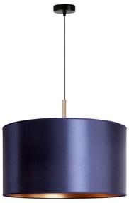 Duolla - Csillár zsinóron CANNES 1xE27/15W/230V á. 45 cm kék/réz