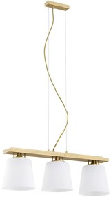 Argon 6250 - Csillár zsinóron ARDEN 3xE27/15W/230V arany