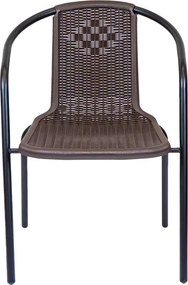 Napoli kerti szék barna