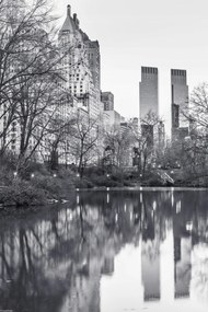 Poszter 30x45cm Központi park Manhattan panorámával 4, Assaf Frank