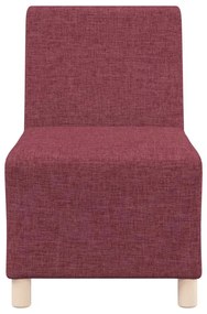 bordó szövet kanapéfotel 55 cm