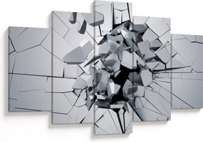3D absztrakciós kép (150x105 cm)
