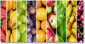 Fotó vászonkép edzett üveg Gyümölcsök 140x70