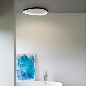 Ideal Lux - LED Dimmelhető mennyezeti lámpa GEMINI LED/42W/230V átm. 81 cm CRI 90 fekete