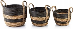 Bali 3 db-os tengerifű kosár szett