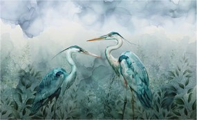 Flizelin tapéta falra Prémium A természet madarai 416x254 Ragasztó