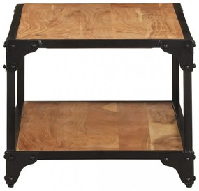 tömör akácfa dohányzóasztal 90 x 45 x 35 cm