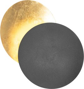 Okos fali lámpa fekete arannyal, Wifi G9 - Sunrise