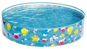Bestway szabadon álló medence, kerek, átmérő: 122 cm, magasság: 25 cm