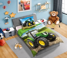 Pamut ágynemű Homa TRACTOR 140x200 cm