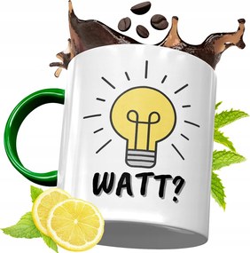 Zöld Bögre Villanyszerelőnek Születésnapi Ajándék fényképes nyomtatással