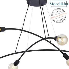 Függeszték Fekete HELIX TK LIGHTING 2726