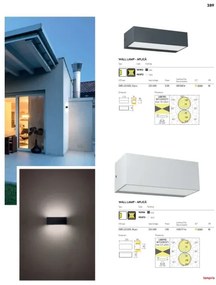 Redo 90372 - LED Kültéri fali lámpa LAMPRIS LED/9,5W/230V IP65 fehér