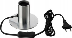 Slv Big White beltéri asztali lámpa Fitu Tl szálcsiszolt Al, E27, max. 10W 10