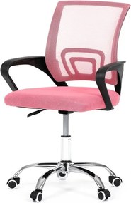 Gyerek forgószék hintamechanikával, rózsaszín hálós kivitelben KA-L103 PINK