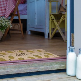 Kókuszrost lábtörlő 40x120 cm Hello Lemons – Artsy Doormats