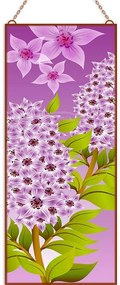 Flower Panel üvegkép, falikép