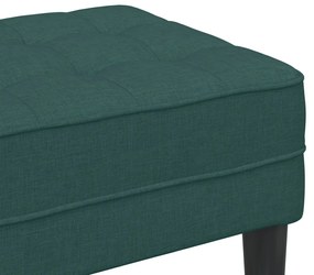 Pad Sötét Zöld 113x57x39 cm Szövet