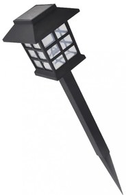 Napelemes LED kültéri lámpa Szett 6 db Cövek 8,6 x 8,6 x 38 cm
