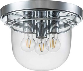 Quoizel Whistling QZ-WHISTLING-F-PC Süllyesztett mennyezeti lámpa 3x40W/E27 IP44