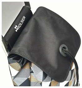 Rolser I-Max Sahara 2 Logic RSG bevásárlótáskakerekeken, kék színben