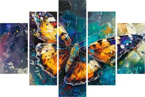 Kép - Pillangó, olajfestmény (150x105 cm)