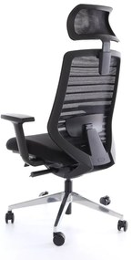 Sparta II irodai szék, fekete