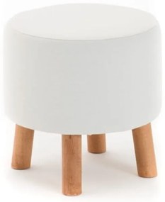 Fehér puff Silindir – Balcab Home