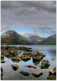 Poszterek 70x100 Nagy kövek a folyóban